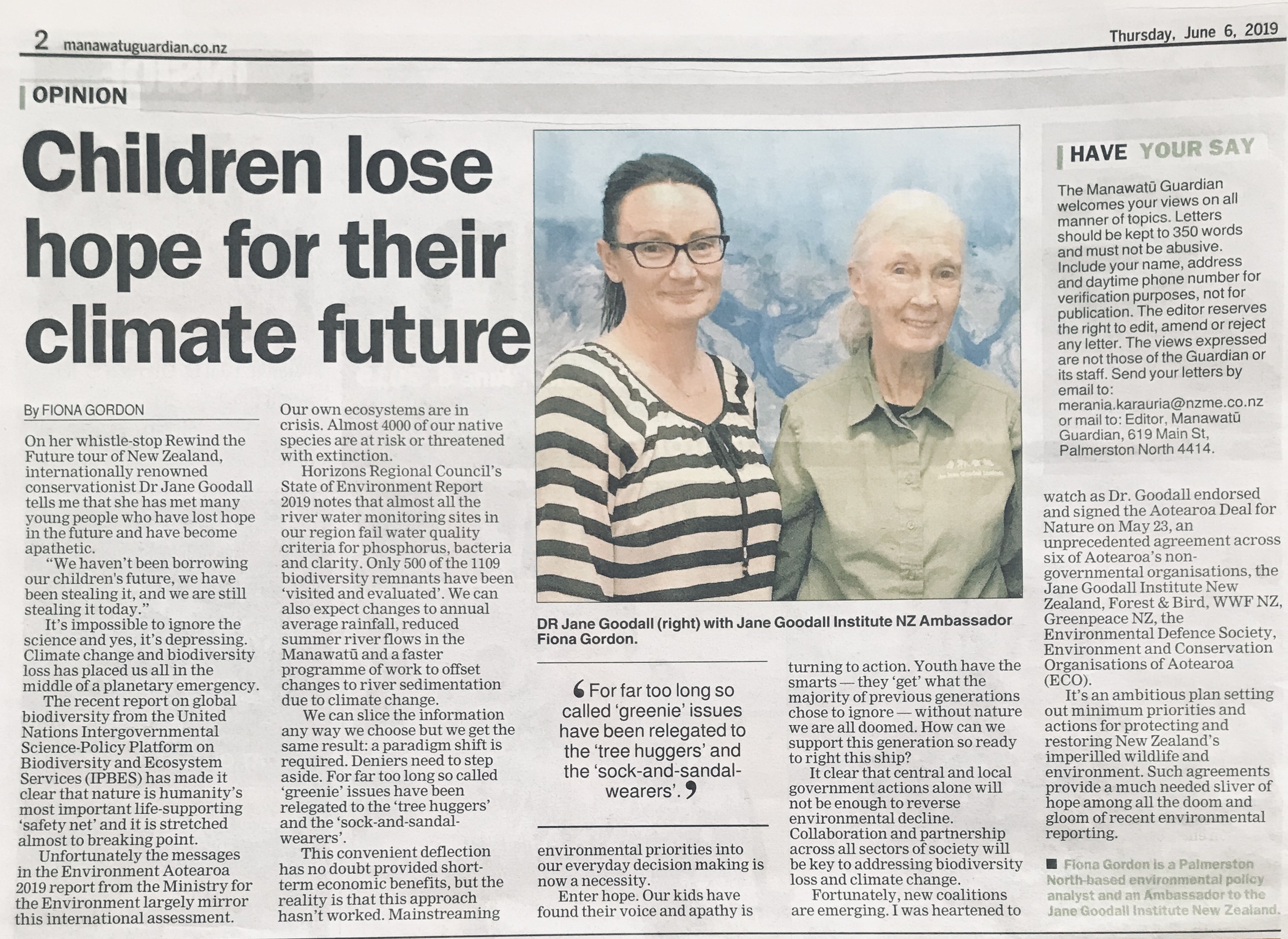 Guardian 6 June 2019